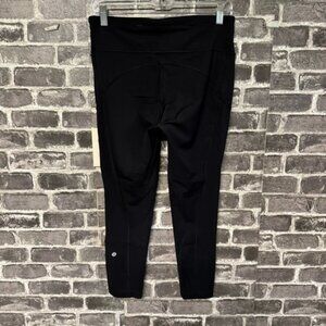 Lululemon Lululemon Final Lap Crop 23" Black leggings pockets